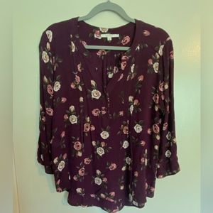 Fun2Fun Kearney Henley Blouse